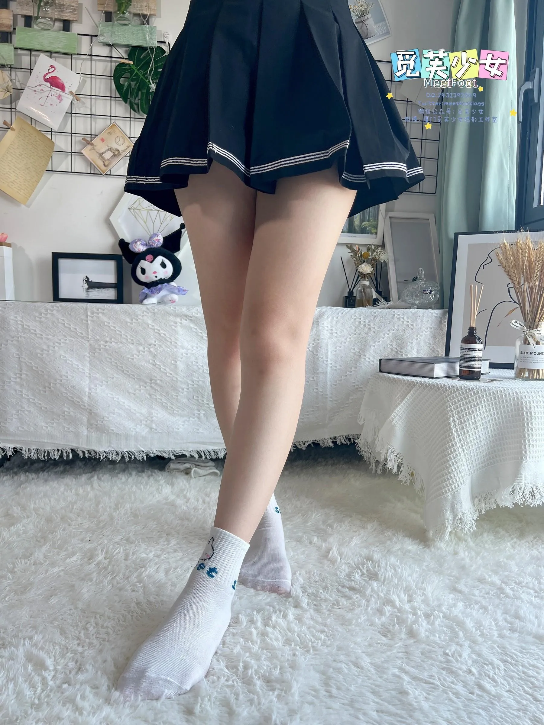 [觅芙少女]NO.018 JK短裙美少女-1 [105P]插图